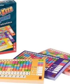 Merkloos Spellenset - 2 Stuks - Keer Op Keer - Dobbelspel & Scoreblok 3 Stuks Level 2, 3 En 4 -Dobbel Spellen Winkel 550x409 2