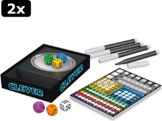 999 Games 2x Clever Dobbelspel 9 999 Games 2x Clever Dobbelspel - Afbeelding 9
