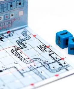 White Goblin Games Railroad Ink: Diepblauwe Versie -Dobbel Spellen Winkel 550x412 2