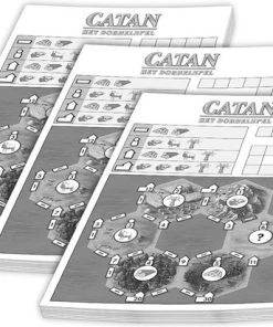 999 Games Scoreblokken Catan: Het Dobbelspel Dobbelspel