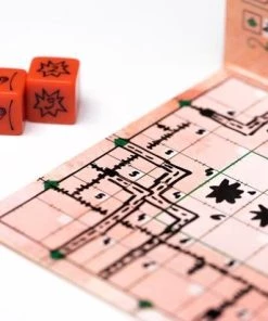 White Goblin Games Railroad Ink: Rode Versie -Dobbel Spellen Winkel 550x412 6