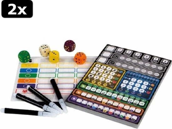 999 Games 2x Clever Dobbelspel 1 999 Games 2x Clever Dobbelspel