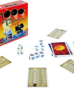 999 Games 1000 Bommen & Granaten! Dobbelspel -Dobbel Spellen Winkel 550x417 1