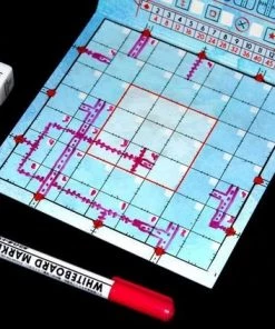 White Goblin Games Railroad Ink: Diepblauwe Versie -Dobbel Spellen Winkel 550x423 1