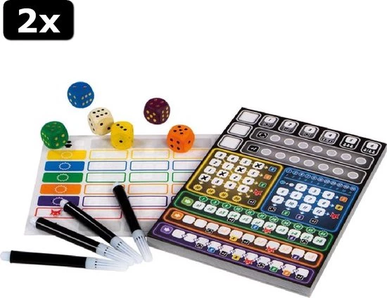 999 Games 2x Clever Dobbelspel 9 999 Games 2x Clever Dobbelspel - Afbeelding 9