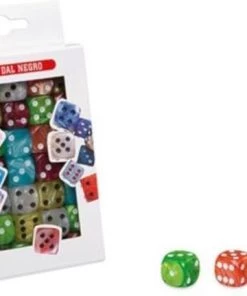 Dal Negro Dobbelsteenset 1,6 Cm 28 Stuks