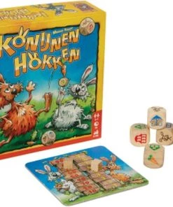 999 Games Konijnenhokken Dobbelspel -Dobbel Spellen Winkel 550x433