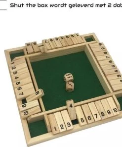 SIEPS Shut The Box 4 Spelers - 1 Tot 4 Spelers - Reisspellen - Dobbelspel - Spellen Voor Volwassenen & Kinderen - Rekenspel 6 SIEPS Shut The Box 4 Spelers - 1 Tot 4 Spelers - Reisspellen - Dobbelspel - Spellen Voor Volwassenen & Kinderen - Rekenspel -Dobbel Spellen Winkel 550x436