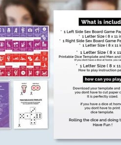 LoveGuider Digitaal Downloadbaar Sexspel - Printbare Bordspel - Liefde Avontuur Seksspel - Stout Spel Voor Koppels - Liefdespel - Avontuurlijke Liefde Seks Spel - Cadeau Voor Hem - Cadeau Voor Haar -Dobbel Spellen Winkel 550x436 7