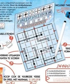 White Goblin Games Railroad Ink: Diepblauwe Versie -Dobbel Spellen Winkel 550x444