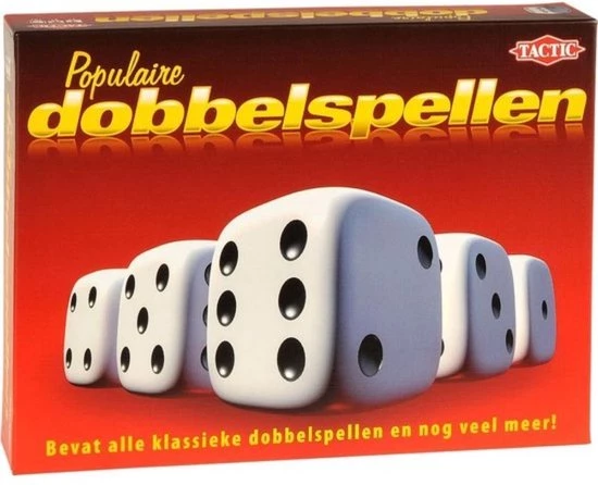 Selecta Spellen Spel Tactic Populaire Dobbelspellen 6 Selecta Spellen Spel Tactic Populaire Dobbelspellen - Afbeelding 6