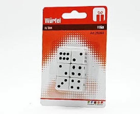 Merkloos Speelgoed Dobbelstenen 24 Stuks Op Blisterkaart - Familiespellen - Dobbelen - Dobbelspellen 2 Merkloos Speelgoed Dobbelstenen 24 Stuks Op Blisterkaart - Familiespellen - Dobbelen - Dobbelspellen - Afbeelding 2