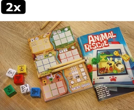 2x Jumbo Animal Rescue - Dobbelspel 2 2x Jumbo Animal Rescue - Dobbelspel - Afbeelding 2