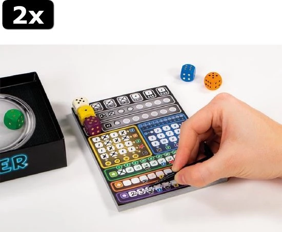 999 Games 2x Clever Dobbelspel 2 999 Games 2x Clever Dobbelspel - Afbeelding 2