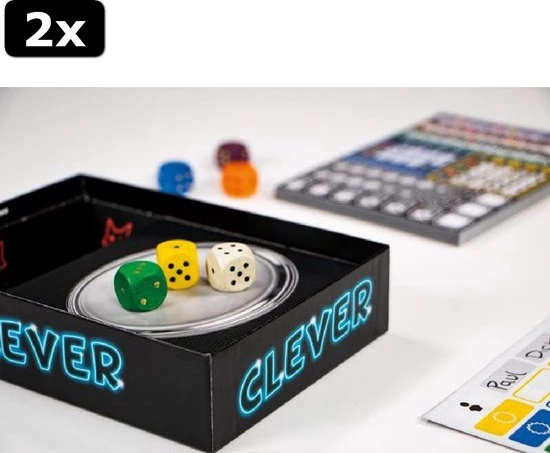 999 Games 2x Clever Dobbelspel 2 999 Games 2x Clever Dobbelspel - Afbeelding 2