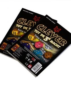 999 Games Scoreblokken Clever Tot De 3e Macht Twee Stuks Dobbelspel