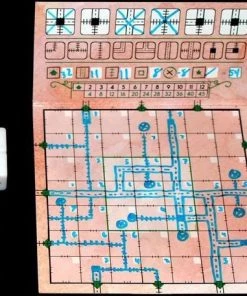 White Goblin Games Railroad Ink: Rode Versie -Dobbel Spellen Winkel 550x456 1