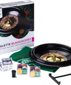 Engelhart Roulette En Blackjack Set - 30cm -Dobbel Spellen Winkel 550x456