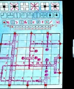 White Goblin Games Railroad Ink: Diepblauwe Versie -Dobbel Spellen Winkel 550x457