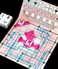 White Goblin Games Railroad Ink: Rode Versie -Dobbel Spellen Winkel 550x460 1