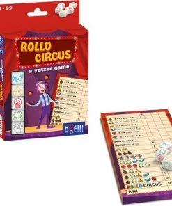 Hutter Rollo: A Yatzee Game - Circus - Dobbelspel (NL/FR) 5 Hutter Rollo: A Yatzee Game - Circus - Dobbelspel (NL/FR) -Dobbel Spellen Winkel 550x460