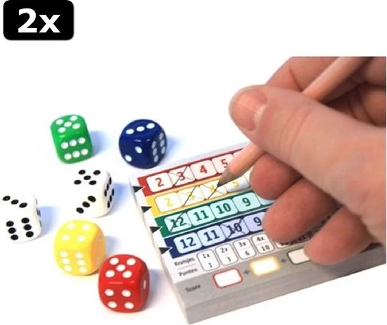 White Goblin Games 2x Qwixx - Dobbelspel 1 White Goblin Games 2x Qwixx - Dobbelspel