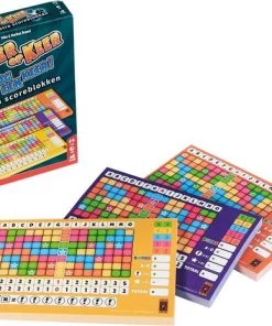 999 Games Scoreblokken Keer Op Keer - Level 2, 3 En 4 Dobbelspel