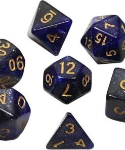 Dungeon Dice Dobbelsteen - Dice Galaxy Navy Blue Dobbelstenen