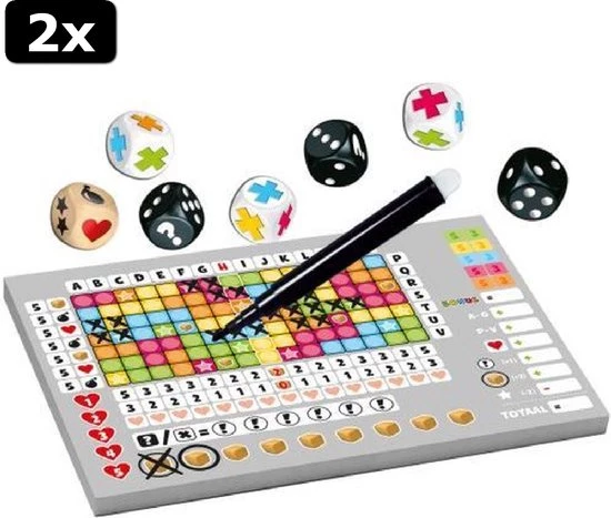 999 Games 2x Keer Op Keer 2 Dobbelspel 2 999 Games 2x Keer Op Keer 2 Dobbelspel - Afbeelding 2