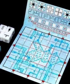 White Goblin Games Railroad Ink: Diepblauwe Versie -Dobbel Spellen Winkel 550x471