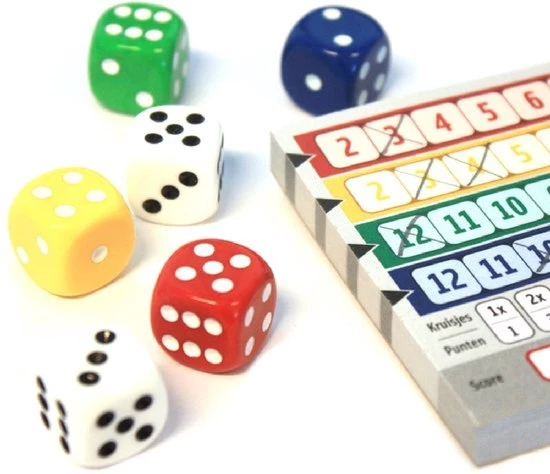 White Goblin Games Qwixx - Dobbelspel 8 White Goblin Games Qwixx - Dobbelspel - Afbeelding 8