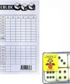 Haza Yahtzee Scoreblok Met 6 Dobbelstenen -Dobbel Spellen Winkel 550x481
