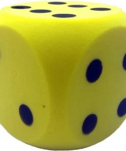 Merkloos 3x Stuks Grote Foam Dobbelstenen 16 X 16 Cm In 3x Verschillende Kleuren - Speelgoed/spelletjes -Dobbel Spellen Winkel 550x490 10