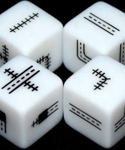 White Goblin Games Railroad Ink: Diepblauwe Versie -Dobbel Spellen Winkel 550x493 1