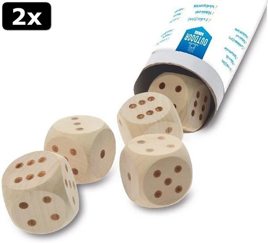 Overige Merken 2x Outdoor Play Garden Dobbelen 1 Overige Merken 2x Outdoor Play Garden Dobbelen