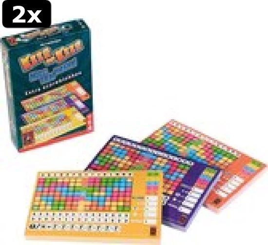 999 Games 2x Scoreblokken Keer Op Keer Drie Stuks Level 2, 3 En 4 Dobbelspel 1 999 Games 2x Scoreblokken Keer Op Keer Drie Stuks Level 2, 3 En 4 Dobbelspel