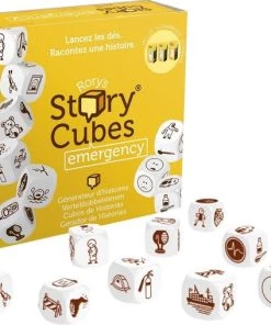 Merkloos Spellenbundel - Dobbelspel - 3 Stuks - Rory's Story Cubes Voyages, Fantasia & Emergency 18 Merkloos Spellenbundel - Dobbelspel - 3 Stuks - Rory's Story Cubes Voyages, Fantasia & Emergency -Dobbel Spellen Winkel 550x508 2