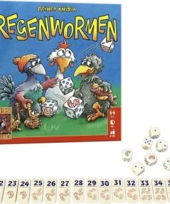 Merkloos Spellenbundel - Dobbelspel - 2 Stuks - Regenwormen & Halli Galli -Dobbel Spellen Winkel 550x509 7