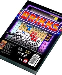 Merkloos 999 Games Scoreblokken Brikks 2 Stuks