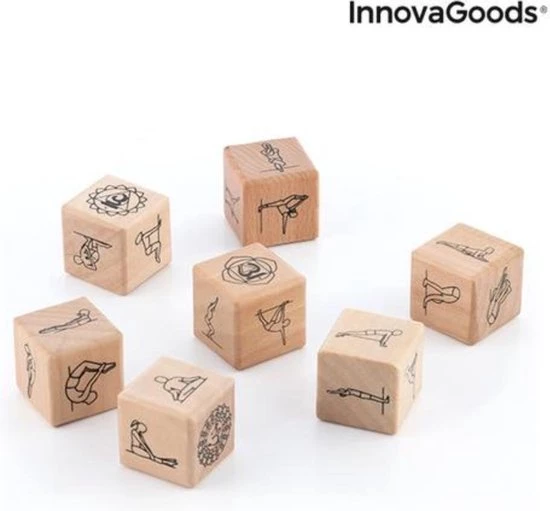 Creartix Yoga Dobbelspel Anandice InnovaGoods 7 Dobbelstenen - Incl. Handleiding 35 Posities 5 Creartix Yoga Dobbelspel Anandice InnovaGoods 7 Dobbelstenen - Incl. Handleiding 35 Posities - Afbeelding 5