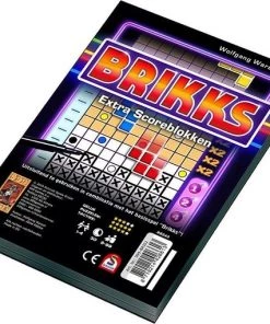 999 Games Scoreblokken Brikks Twee Stuks Dobbelspel