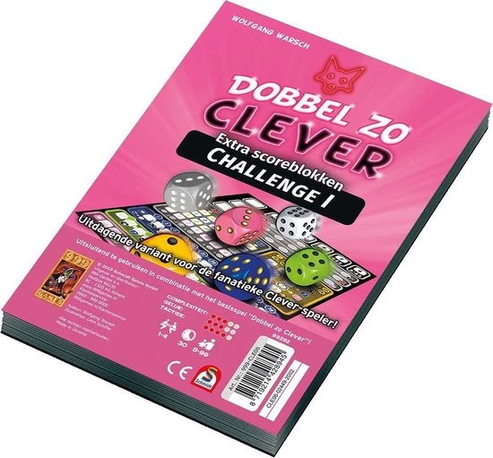 999 Games Scoreblokken Dobbel Zo Clever Challenge Dobbelspel 1 999 Games Scoreblokken Dobbel Zo Clever Challenge Dobbelspel