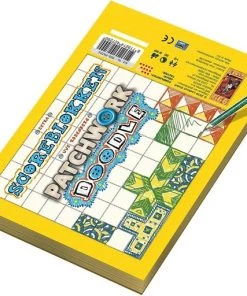 999 Games Scoreblokken Patchwork Doodle Drie Stuks Dobbelspel