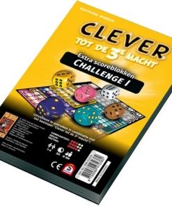 999 Games Scoreblokken Clever Tot De 3e Macht Challenge Dobbelspel -Dobbel Spellen Winkel 550x513 4