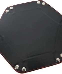 LJP - Dobbelsteenbak - Pitjesbak - Dice Tray - Rood - Dobbelbak - Dobbelpiste - Pokerpiste - Dobbelstenen - Yahtzee -Dobbel Spellen Winkel 550x513 8