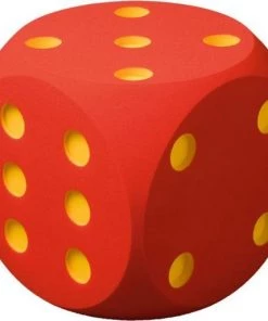 Volley Foam Dobbelsteen | 16x16x16 Cm | Schuimstof Dobbelsteen| Groen