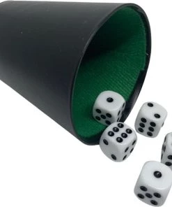 Merkloos Yathzee Set Met Handige Opbergzak - Dobbelspel - Scoreblok (100 Vellen) In Het Nederlands - 5 Dobbelstenen - Pokerbeker | Perfect Verjaardag Of Kerstcadeau -Dobbel Spellen Winkel 550x516 2