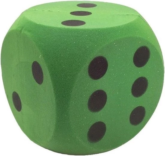 Merkloos Sinterklaas Spel Dobbelsteen Groen 4 X 4 Cm 1 Merkloos Sinterklaas Spel Dobbelsteen Groen 4 X 4 Cm