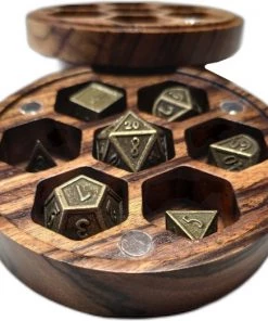 Aesteon Dungeons And Dragons D&D Houten Dice Box | Premium Opbergdoosje | Zebra Wood | Voor Set Van 7 | DnD | High Quality -Dobbel Spellen Winkel 550x523 6