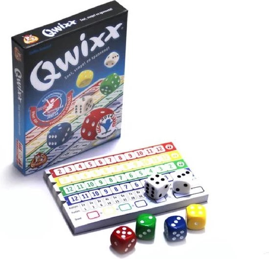 White Goblin Games Qwixx - Dobbelspel 3 White Goblin Games Qwixx - Dobbelspel - Afbeelding 3